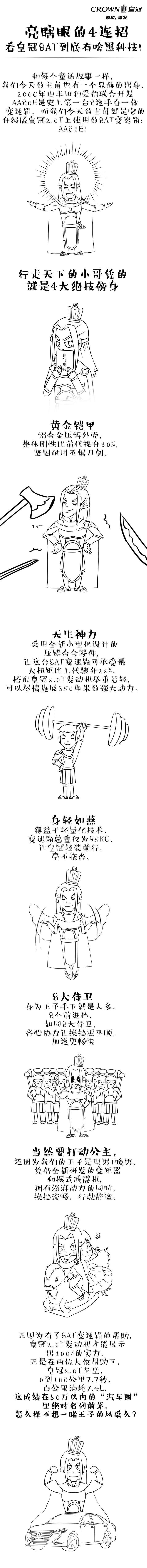亮瞎眼的4連招，看皇冠8AT到底有啥黑科技！